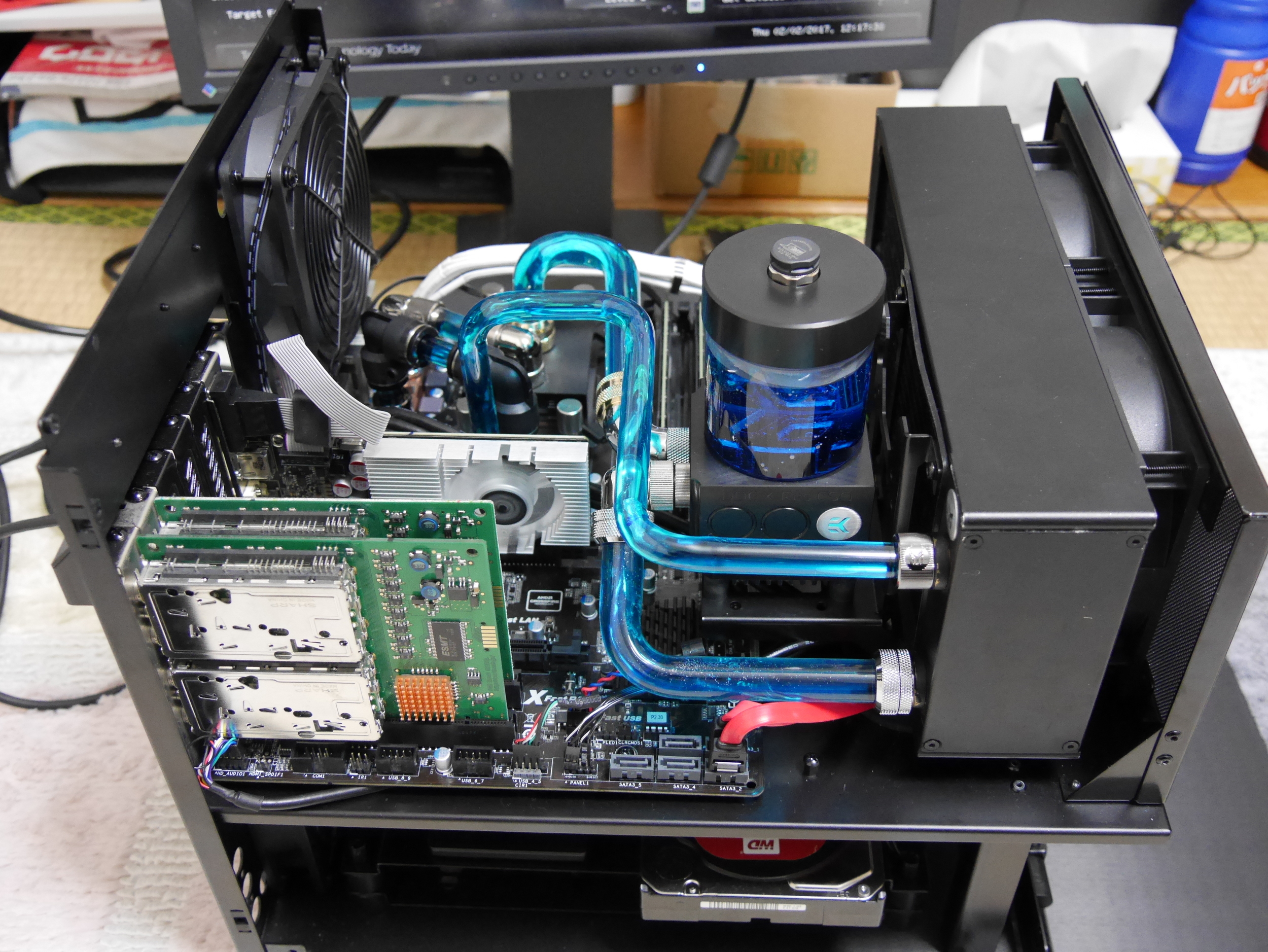 録画鯖を水冷化（970 Extreme3 R2.0）: 思いつくがままのぶろぐ